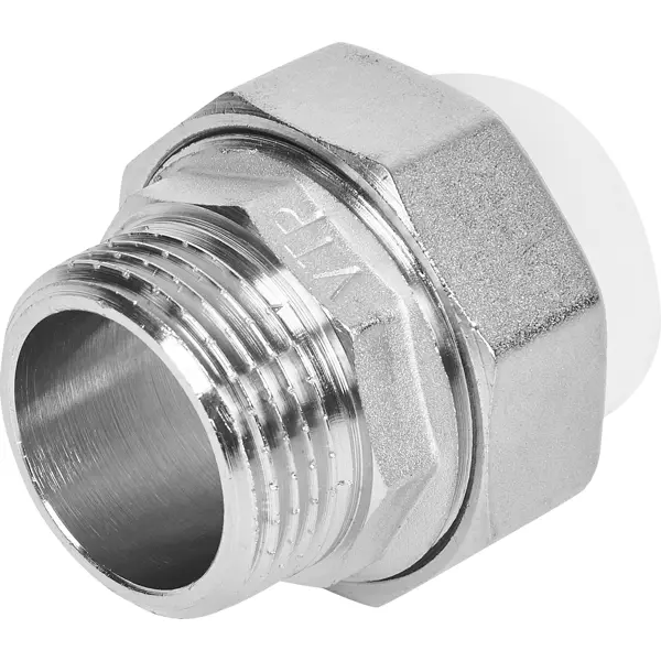 Переходник Valtec 1"x25 мм НР полипропилен VTP.761.0.02506