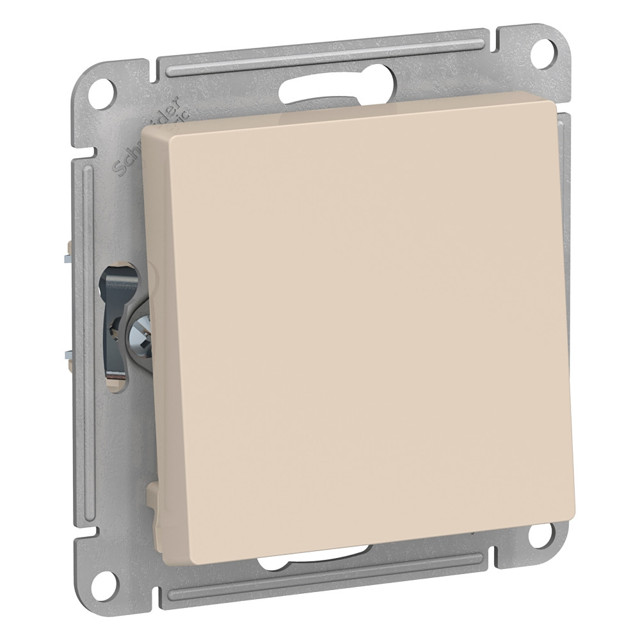 переключатель 1-клавишный SYSTEME ELECTRIC Atlas Design 10А бежевый