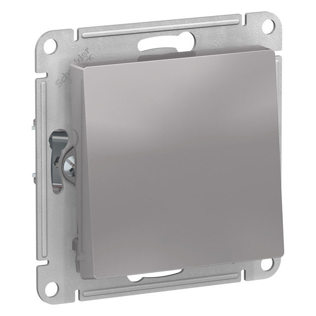 переключатель 1-клавишный SYSTEME ELECTRIC Atlas Design сх.6 алюминий IP44