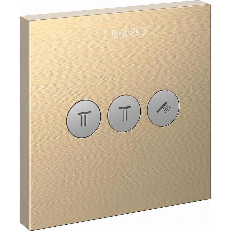 Переключатель потоков Hansgrohe ShowerSelect 15764140 Шлифованная бронза