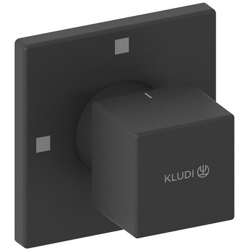 Переключатель потоков Kludi Decus 548463975 Черный матовый