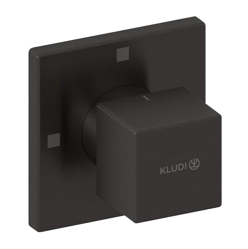 Переключатель потоков Kludi Decus 54846N275 цвет Оружейная сталь брашированная