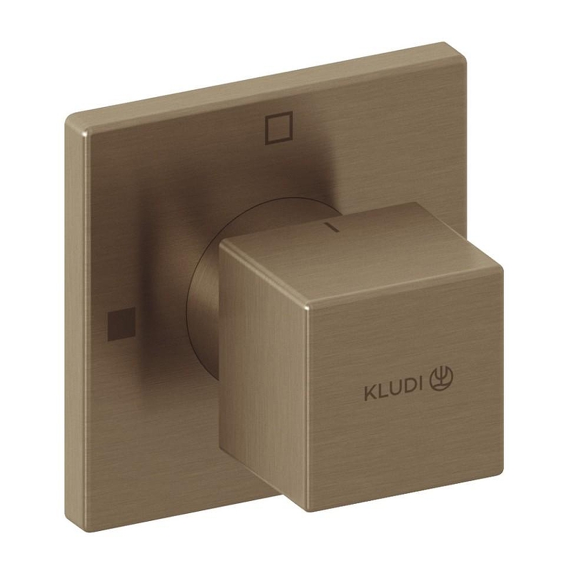 Переключатель потоков Kludi Decus 54847N175 цвет Бронза брашированная