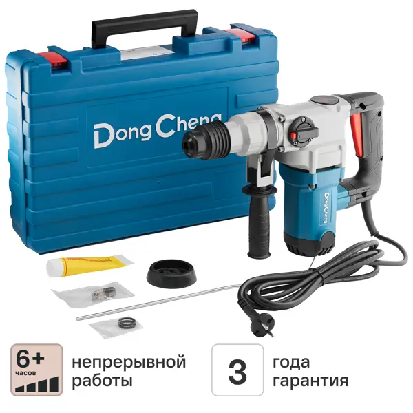 Перфоратор сетевой SDS-plus Dongcheng DZC03-28, 1100 Вт, 3.6 Дж