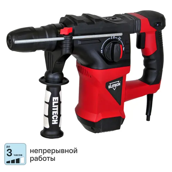 Перфоратор сетевой SDS-plus Elitech П 4-32ЭМ, 1500 Вт, 4.8 Дж
