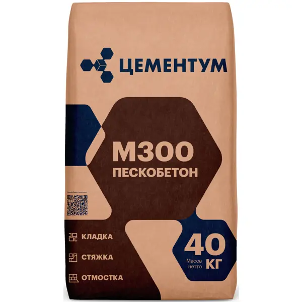 Пескобетон М300 Цементум 40 кг