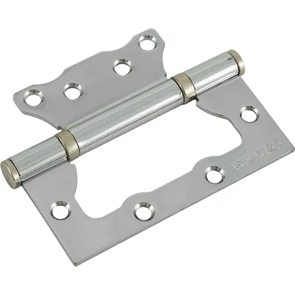 Петля без врезки N100500/2BB-CP/BL 100x75x2.5 мм сталь цвет хром