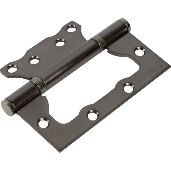 Петля без врезки N100500/2BB-GR/BL 100x75x2.5 мм сталь цвет графит