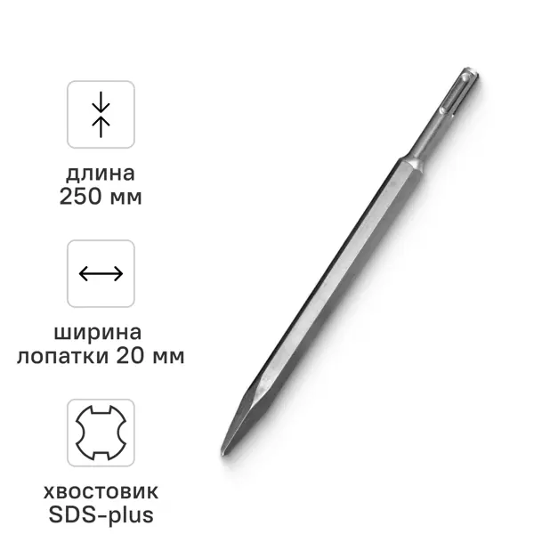 Пика SDS-plus Vira 558250 10x250 мм