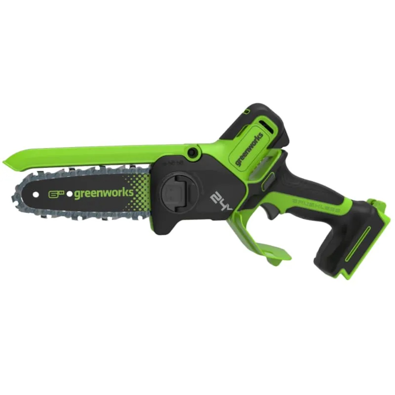 Пила аккумуляторная Greenworks GD24CS15 арт.2010107, без АКБ и ЗУ