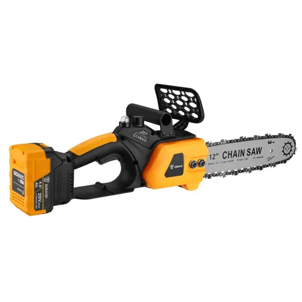 Пила цепная аккумуляторная Deko DKCHS 20 2x4.0 Ah 30.5 см
