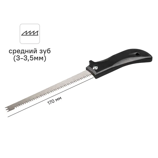 Пила по гипсокартону 3890 180 мм