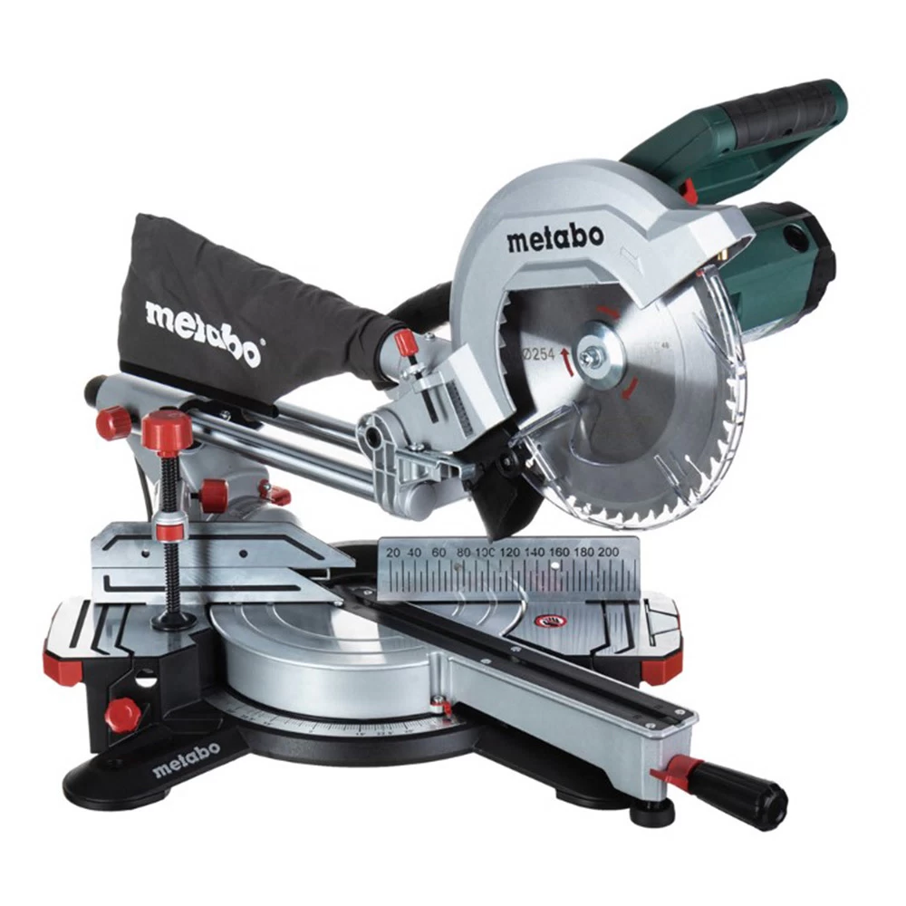 Пила торцовочная KGS 254 M sеt 1800 Вт, 254х30 мм, Metabo