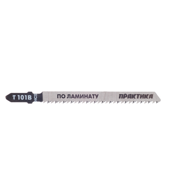 Пилки для лобзика Практика T101В по ламинату L75 мм чистый рез (2 шт.) (034-434)