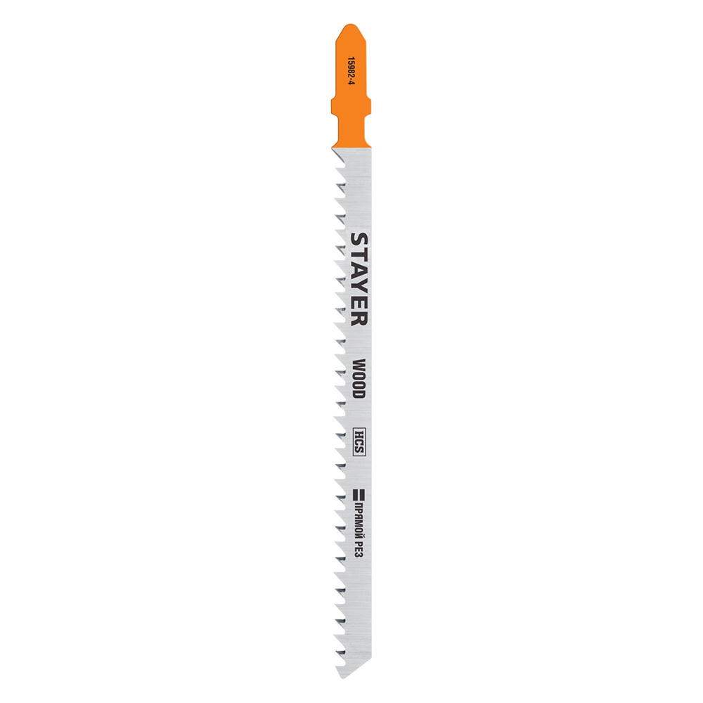 Пилки для лобзика Stayer T301CD по дереву L90 мм быстрый рез (2 шт.) (15982-4_z02)