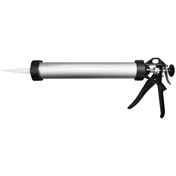 Пистолет для герметика закрытый Vertextools 9016 600 мл