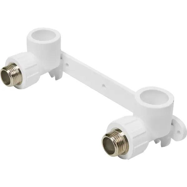 Планка для смесителя Политэк 1/2"x25 мм НР полипропилен 9600102512
