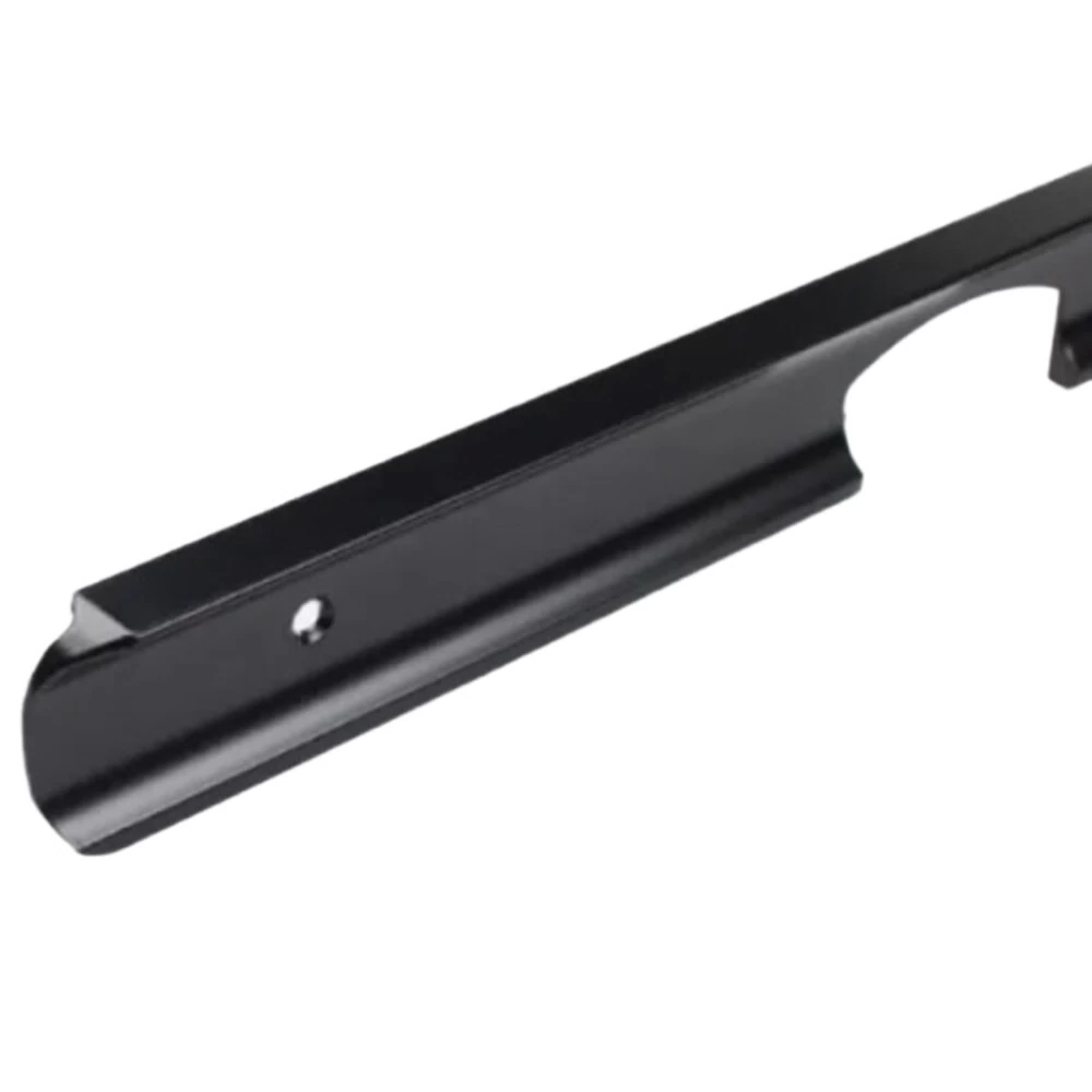 Планка угловая для столешниц 26-28 мм R9 черная Декоплинт