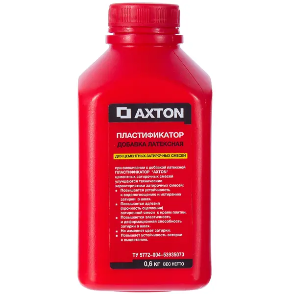 Пластификатор Axton Stlm-0003782 для затирок 0.6 л