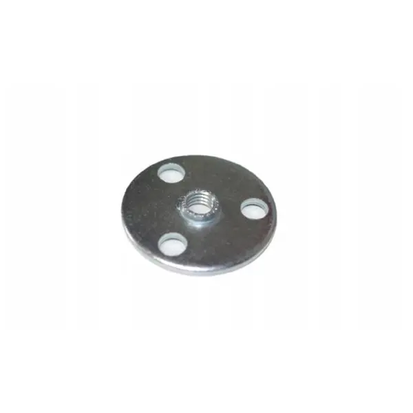 Пластина установочная М8x40x2 мм металл цвет серебро