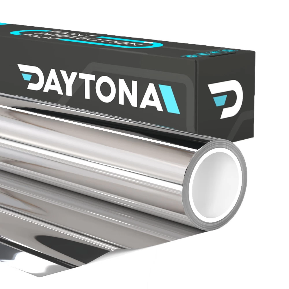 Пленка самоклеящаяся солнцезащитная для окон серебряная 0,75х3 м 5% Daytona