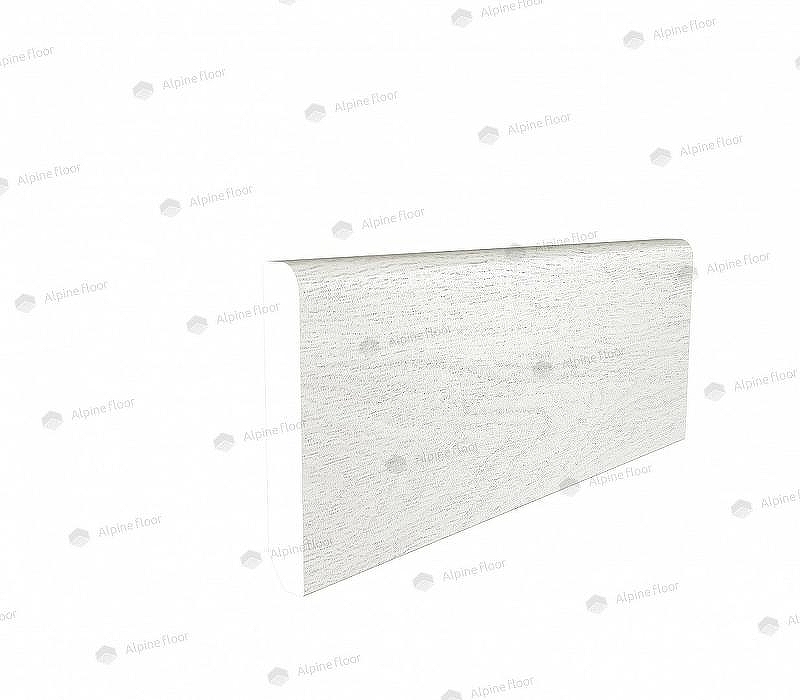 Плинтус Alpine Floor Parquet Light SK 13-0 Белый 2200х80х12,5 мм