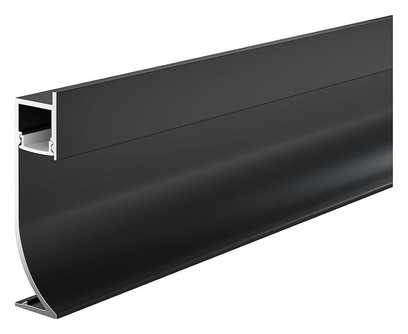 Плинтус алюминиевый Maytoni Led strip ALM-5314-B-2M Черный