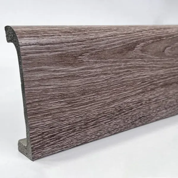 Плинтус Bello Deco 80x19x2000 мм ударопрочный влагостойкий дюрополимер дуб мадейра