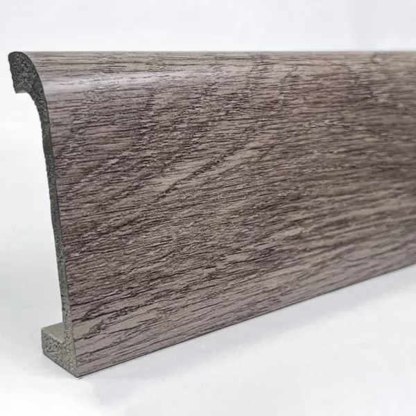 Плинтус Bello Deco 80x19x2000 мм ударопрочный влагостойкий дюрополимер дуб давос