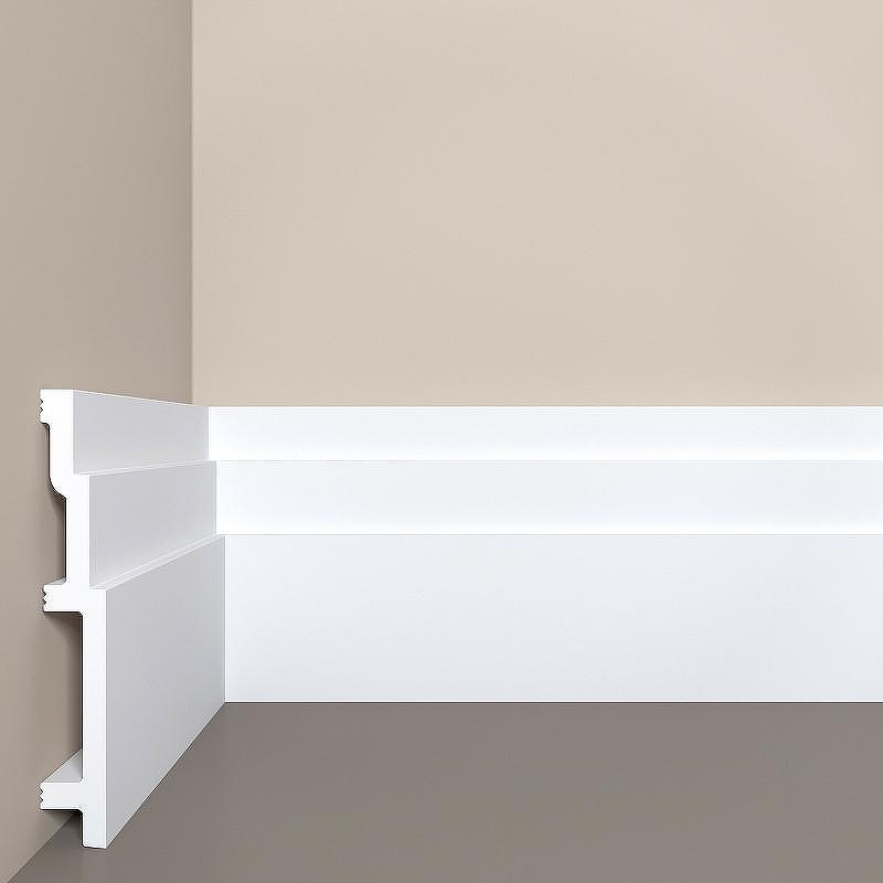 Плинтус Bello Deco XPS П 13 00-00104297 2000x140x20 мм