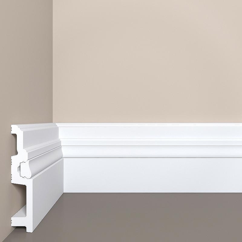 Плинтус Bello Deco XPS П 6 00-00103638 2000x120x24 мм