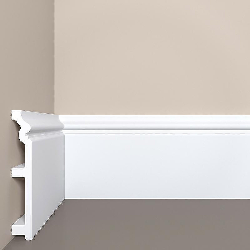 Плинтус Bello Deco XPS П 9 00-00004618 2000x140x22 мм