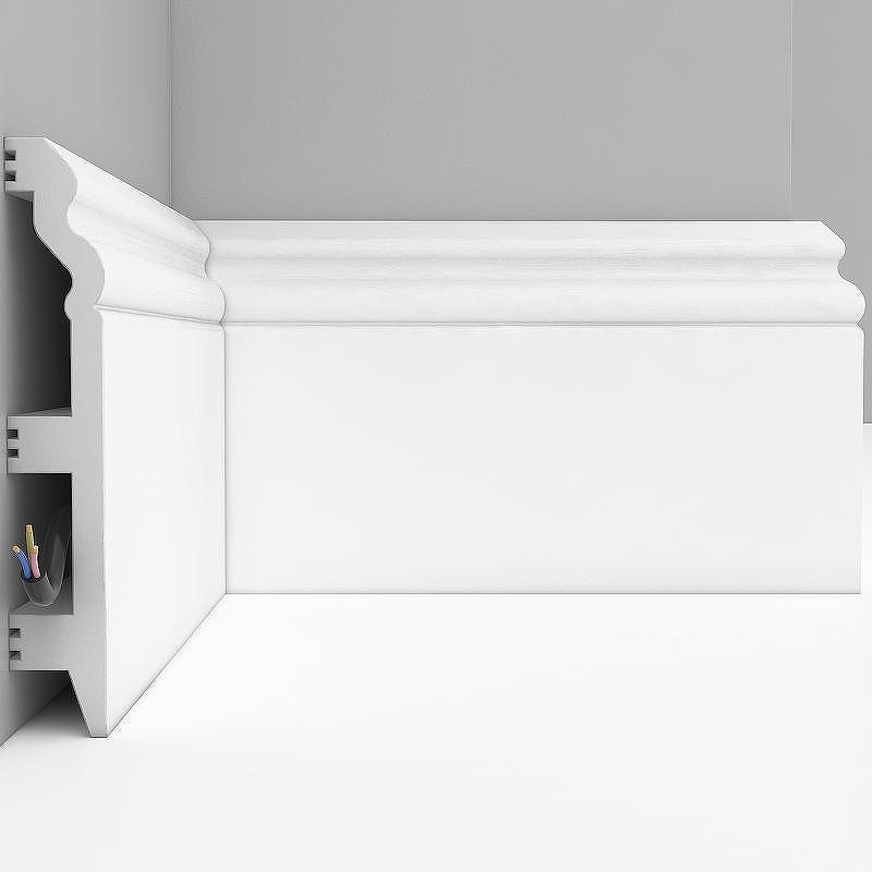 Плинтус Decomaster D233-115 2400x120x23 мм