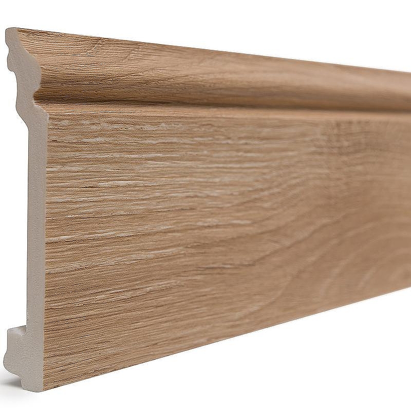 Плинтус Decor-Dizayn 701-90SH 2400x16x100 мм