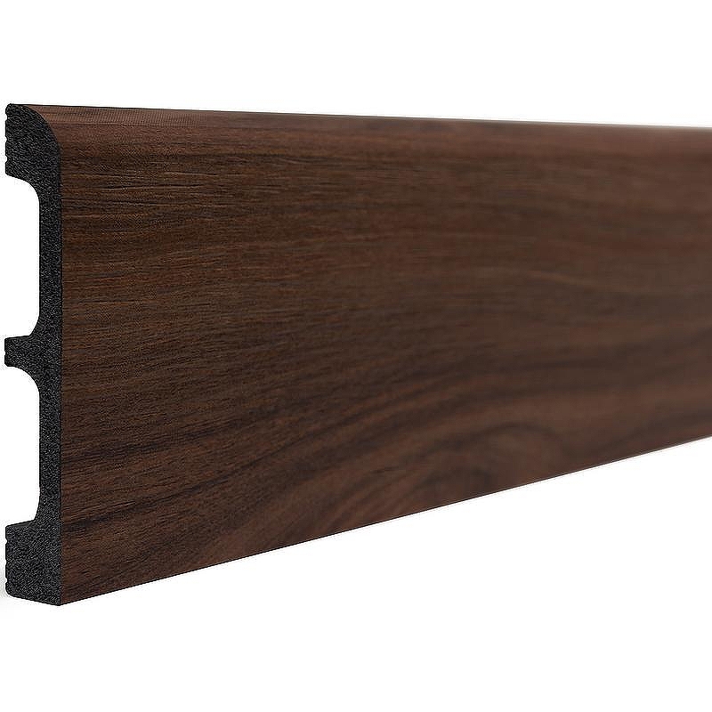Плинтус Decor-Dizayn 706-88SH 2400x13x80 мм
