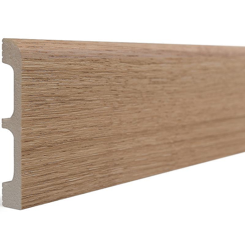 Плинтус Decor-Dizayn 706-90SH 2400x13x80 мм