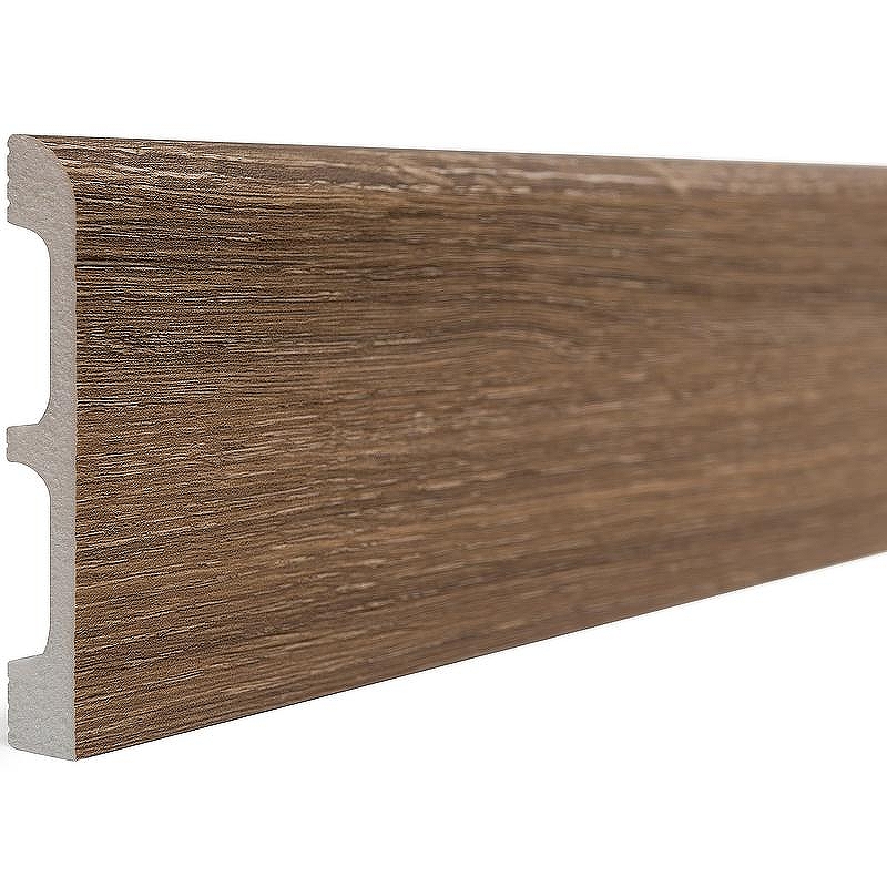 Плинтус Decor-Dizayn 706-92SH 2400x13x80 мм