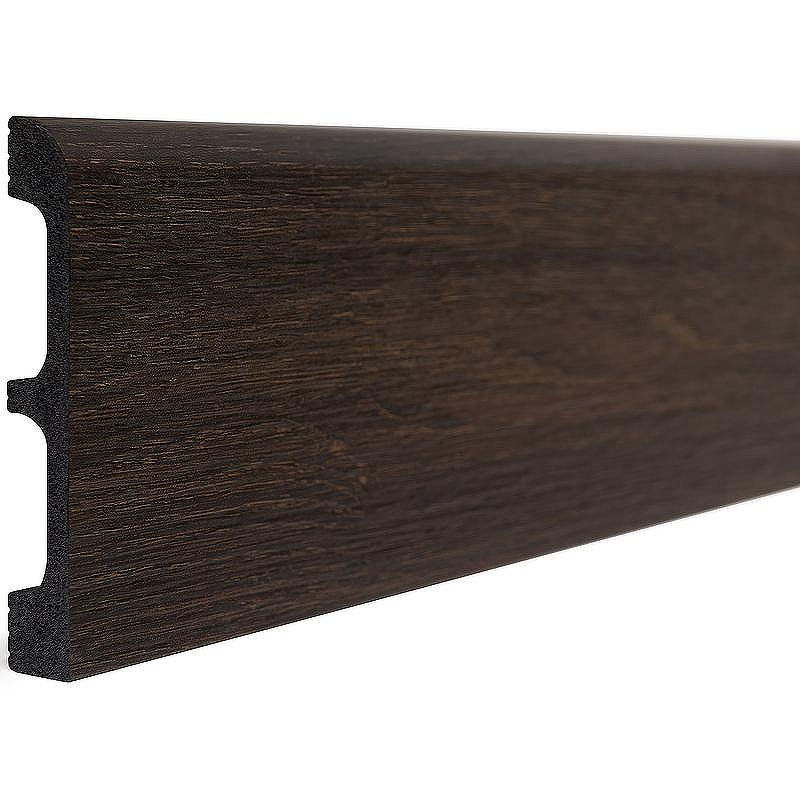 Плинтус Decor-Dizayn 706-93SH 2400x13x80 мм