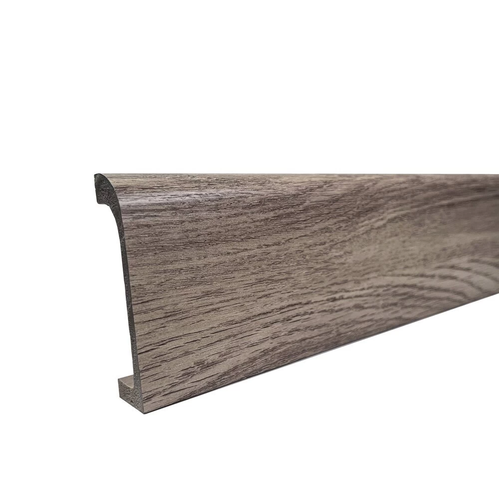 Плинтус экополимер напольный Bello Deco XPS ПЛ 16 80х19х2000 мм осветленный дуб (КА-00001199)