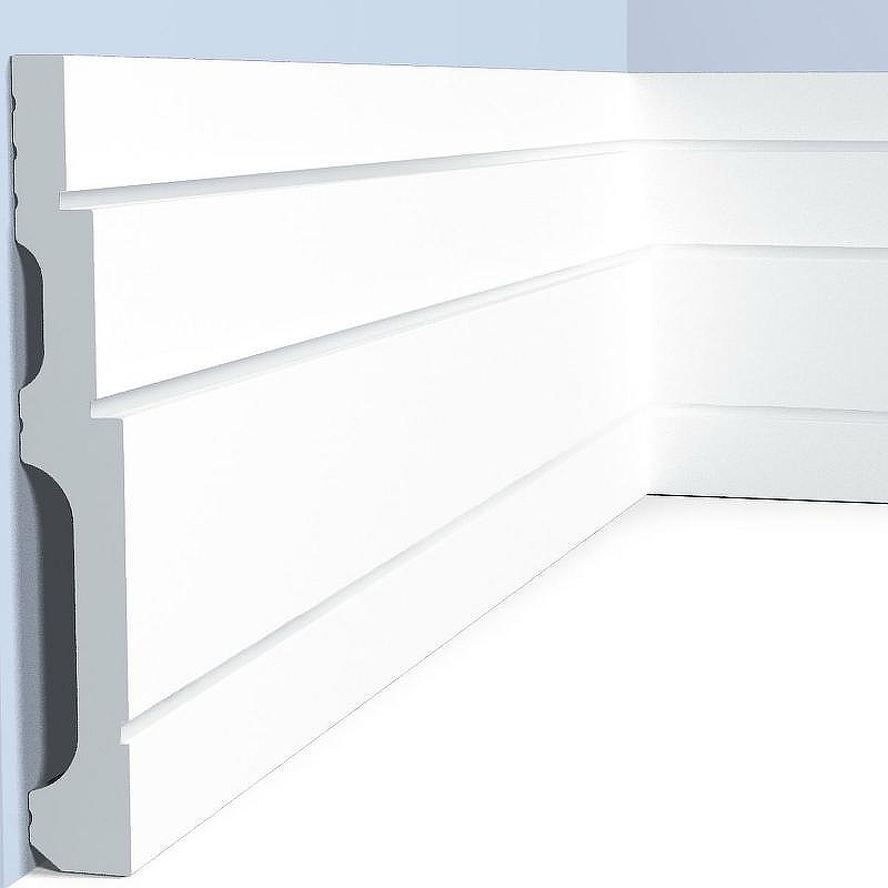 Плинтус HIWOOD B120V1 2000x120x16 мм