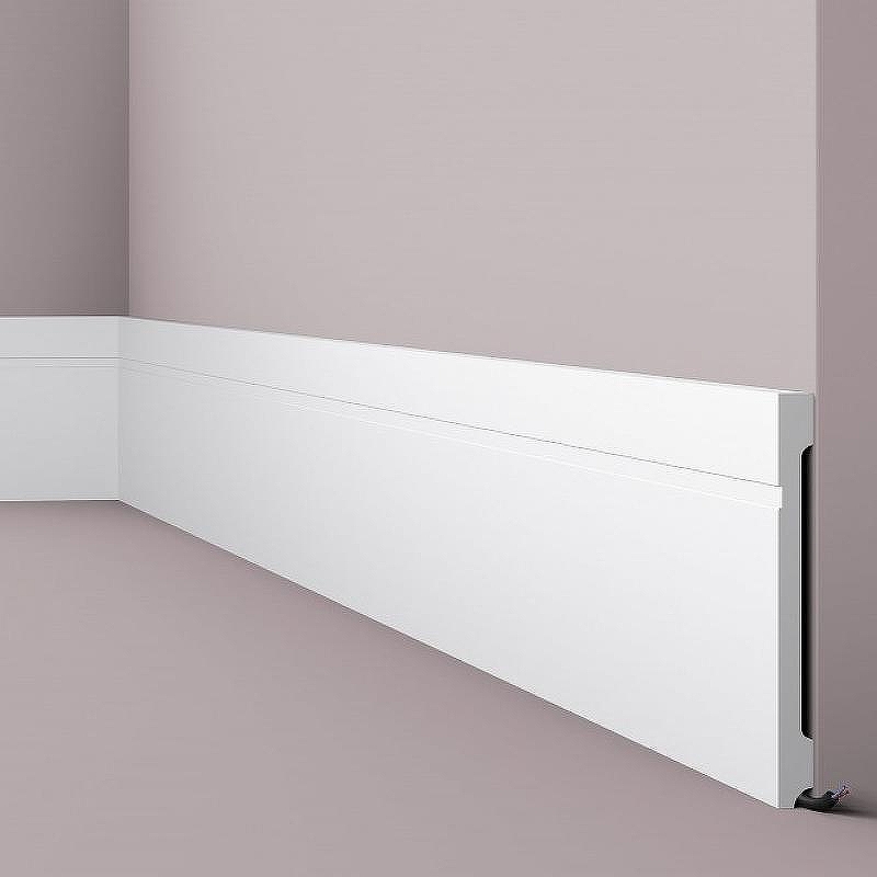 Плинтус напольный NMC Wallstyl 3011974 2000x200x18 мм