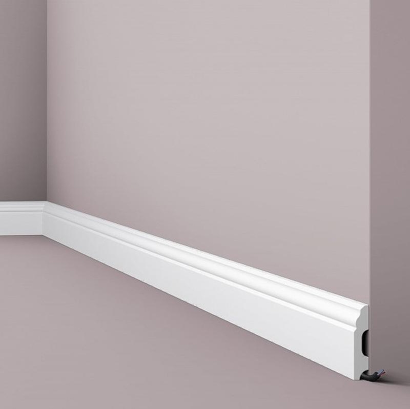 Плинтус напольный NMC Wallstyl 3012612 2000x60x13 мм