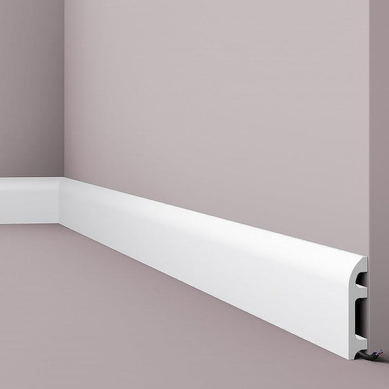 Плинтус напольный NMC Wallstyl 3028043 2000x100x20 мм