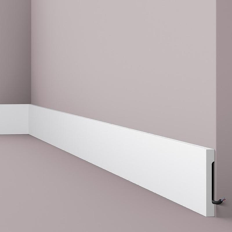 Плинтус напольный NMC Wallstyl 3028380 2000x110x15 мм