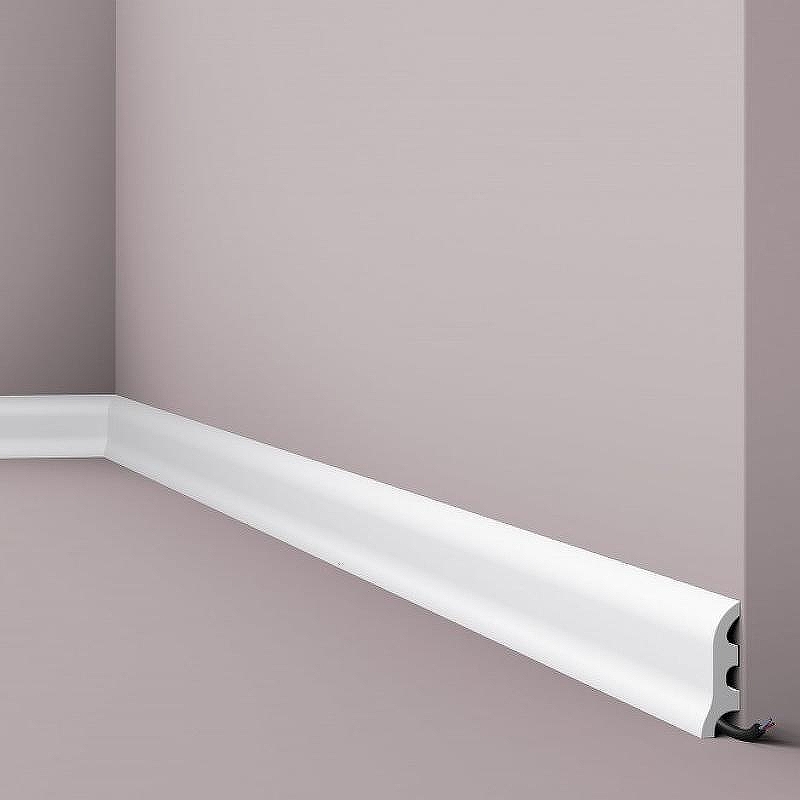Плинтус напольный NMC Wallstyl DSPLFL200030 2000x50x17 мм