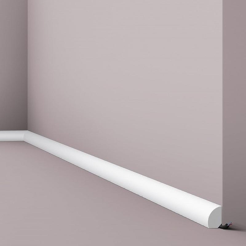Плинтус напольный NMC Wallstyl DSPLFL200060 2000x20x12 мм