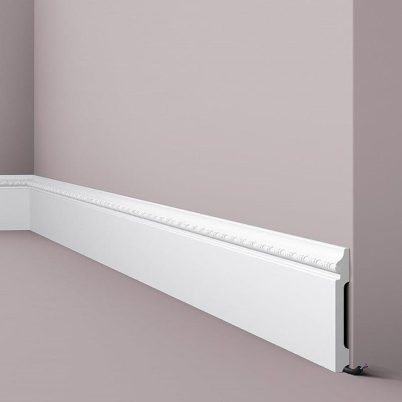Плинтус напольный NMC Wallstyl DSPLFO200010 2000x120x15 мм