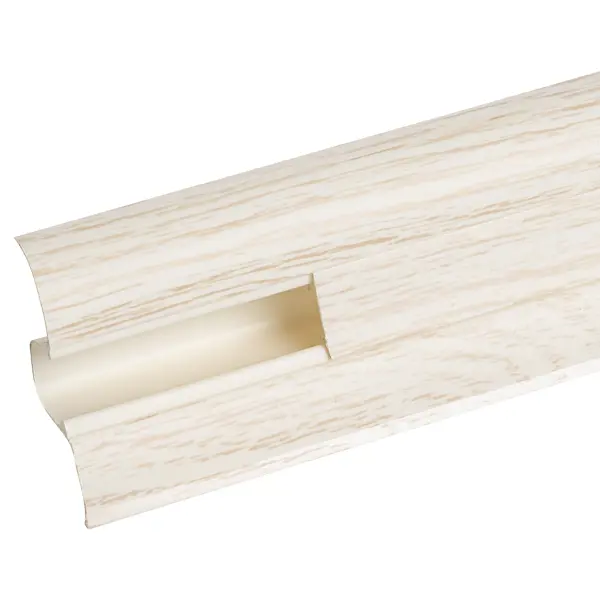 Плинтус Pro Дом ПВХ дуб фавор 2200x23x55 мм