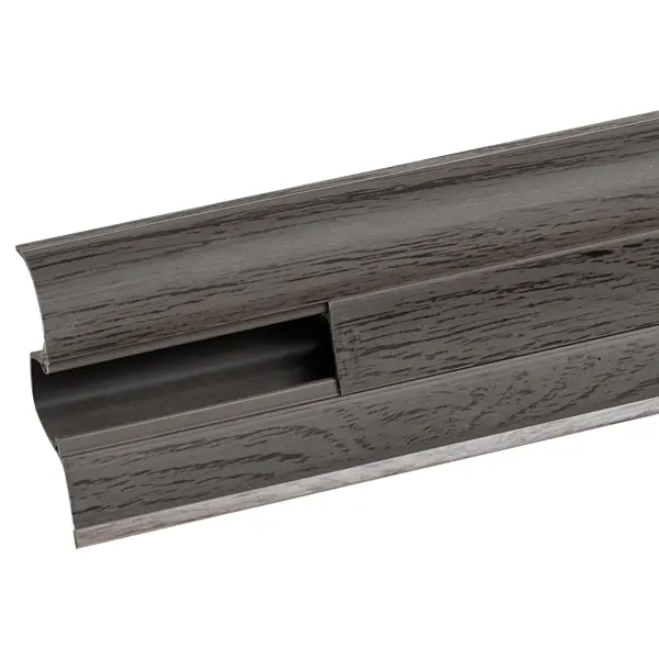 Плинтус Pro Дом ПВХ дуб орон 2200x23x55 мм