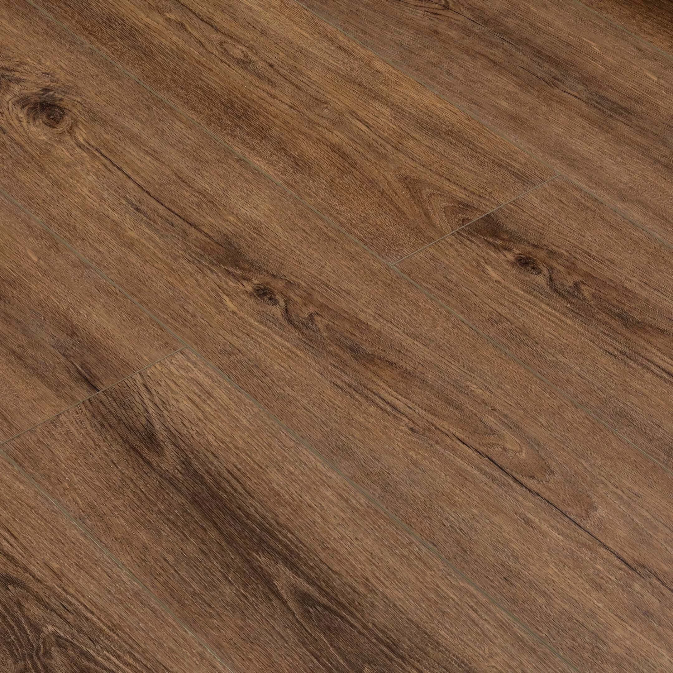 Плитка кварцвиниловая CronaFloor Wood дуб регин замковая 1200х180х4 мм 2,16 кв.м защитный слой 0,5 мм с фаской